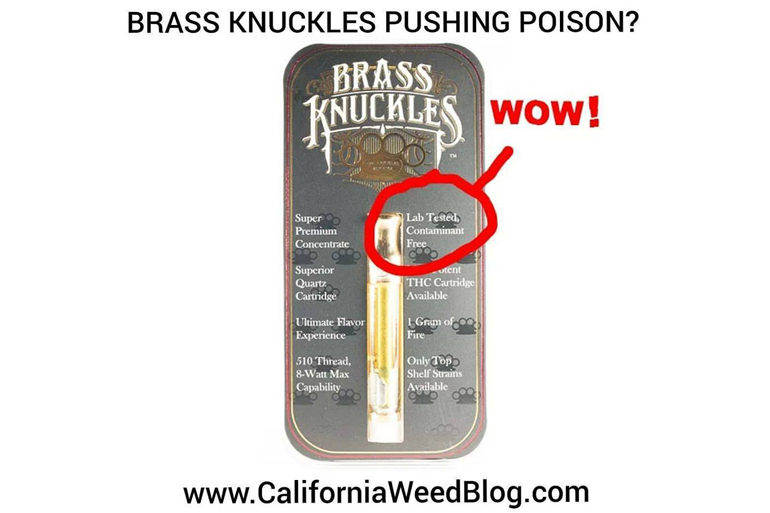 Brass Knuckles Vape Fail Lab Test The California Weed Blog - 